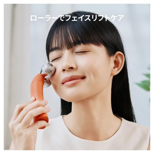 TOUCHBeauty TB1767OR 3-in-1マルチエステ美顔器 プレミアム 電気刺激で表情筋を刺激 ハリと弾力のある肌へ オレンジの画像