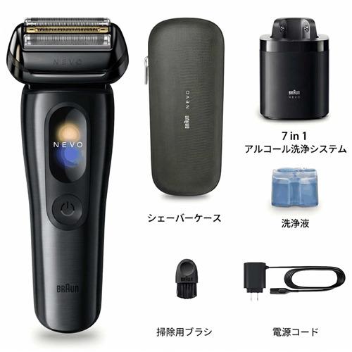 ブラウン NEVO11010C 電気シェーバー 防水設計 5+1 スマート