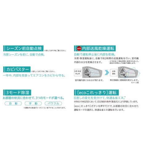 標準工事費込】日立 エアコン 6畳 銀イオン除菌ファン搭載 薄型 掃除