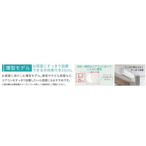 標準工事費込】日立 エアコン 6畳 銀イオン除菌ファン搭載 薄型 掃除