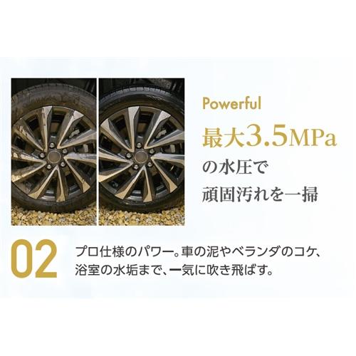 サイエンス ポータブル高圧洗浄機 ミラブル アクアブラスト T