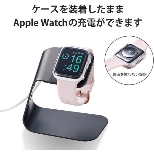 エレコム AW-20SFCGOCCR Apple Watch 40mm用フルカバーケース プレミアムゴリラガラス セラミックコート クリア AW20SFCGOCCR｜yamada-denki｜06