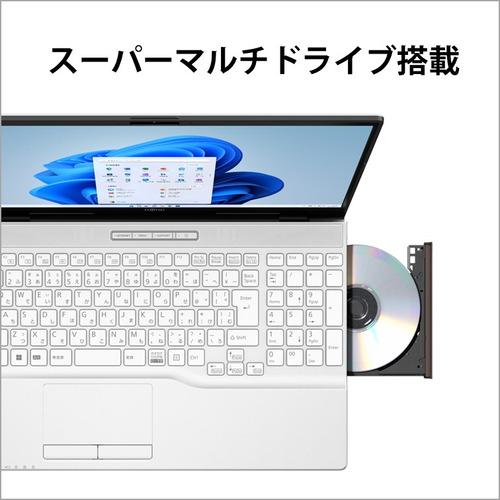 【推奨品】富士通 FMV LIFEBOOK AH FMVA45H2W [ 15.6in | FHD | Core i5-1155G7 | 8GB | 256GB | Win11 Home | Office | プレミアムホワイト ]｜yamada-denki｜11