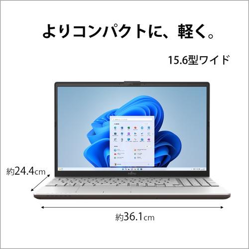 【推奨品】富士通 FMV LIFEBOOK AH FMVA45H2W [ 15.6in | FHD | Core i5-1155G7 | 8GB | 256GB | Win11 Home | Office | プレミアムホワイト ]｜yamada-denki｜04