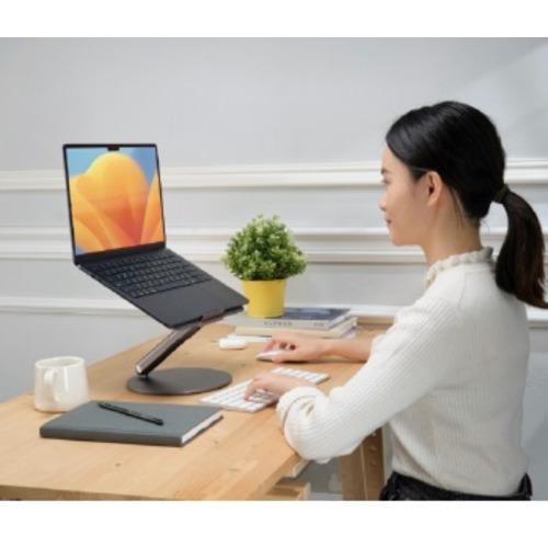 ADAM AACADM360GY MacBook／iPad向けスタンド Mac 360 シルバー