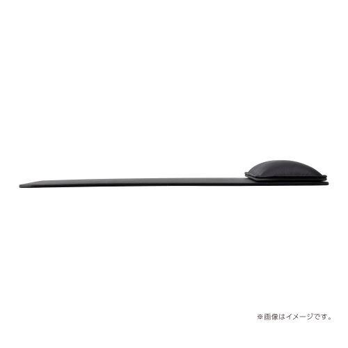 ナカバヤシ MUP-936BK リストレスト付きPUレザー マウスパッド ブラック｜yamada-denki｜04