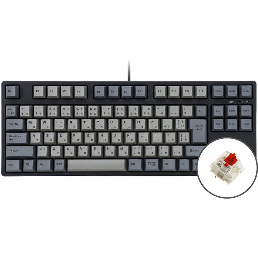 プリンストン iKBC製 JIS 91キー メカニカルキーボード(GATERON／赤軸 