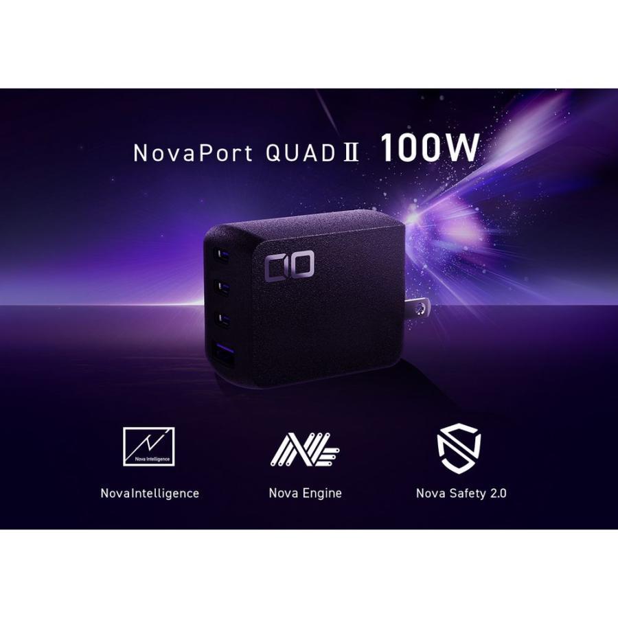 CIO Novaport QUADII 100W3C1A ブラック(第2世代) CIO-G100W3C1A CIO Novaport QUADII 100W3C1A ブラック(第2世代) CIO-G100W3C1A