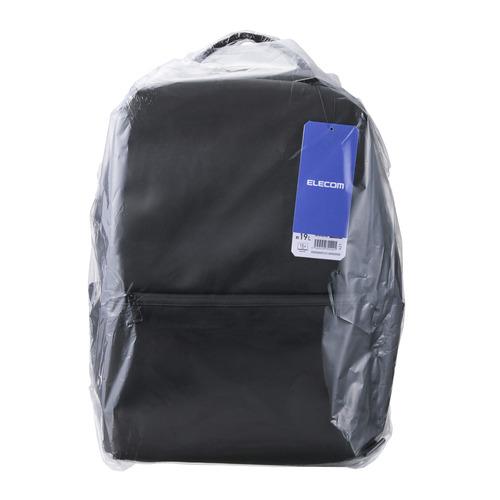 エレコム BM-BPSQ01BK スクエアバックパック 〜15.6インチ ノートPC