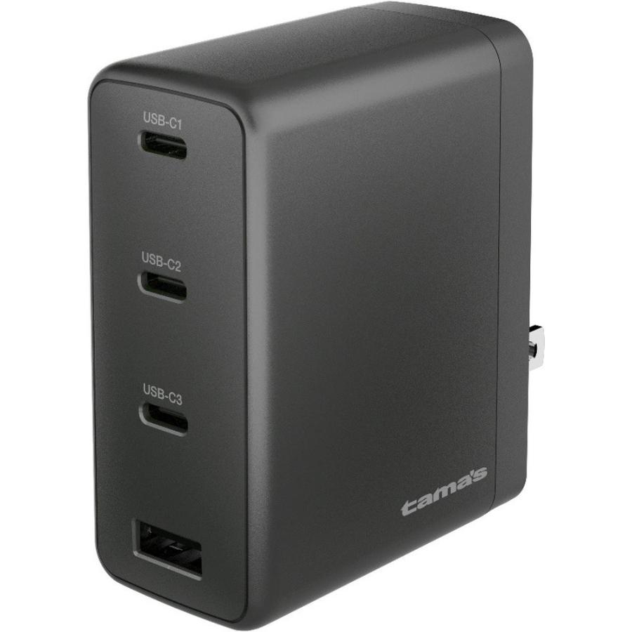 多摩電子工業 PD140W コンセントチャージャーC×3+A ブラック