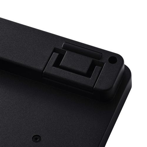 エレコム TK-QT11FDMBK ワイヤレスキーボード 静音 テンキー付 USB