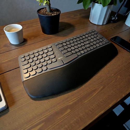 ユニーク K680ERG ワイヤレスキーボード テンキー付き 日本語105キー