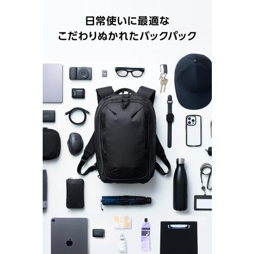 エレコム BM-MNLBP05BK リュック 14L 撥水 ビジネスリュック 14インチ 
