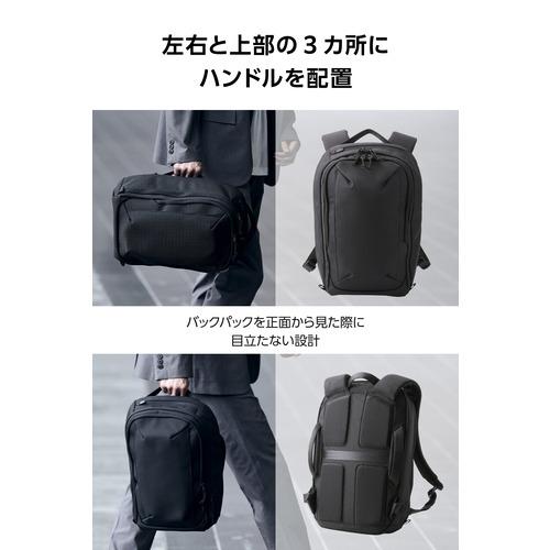 エレコム BM-MNLBP05BK リュック 14L 撥水 ビジネスリュック 14インチ 