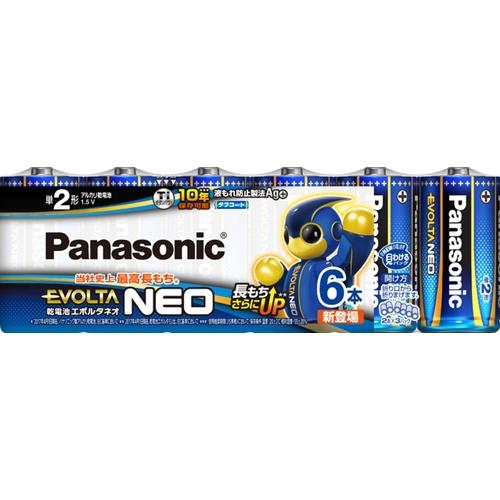 パナソニック LR14NJ/6SW 乾電池エボルタネオ 単2形 6本パック LR14NJ/6SW（Yahoo!・ヤマダデンキ Yahoo!店）