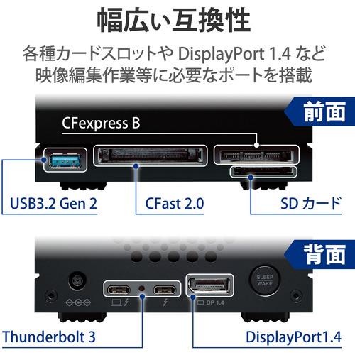 正規品 エレコム STLG16000400 LaCie 外付けHDD 16TB 2big Dock 【J1823862662】(66490円)