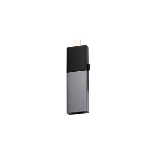 エレコム ESD-EWC0500GBK USB Type-C USB-A対応 外付けポータブルSSD 500GB ブラック_13