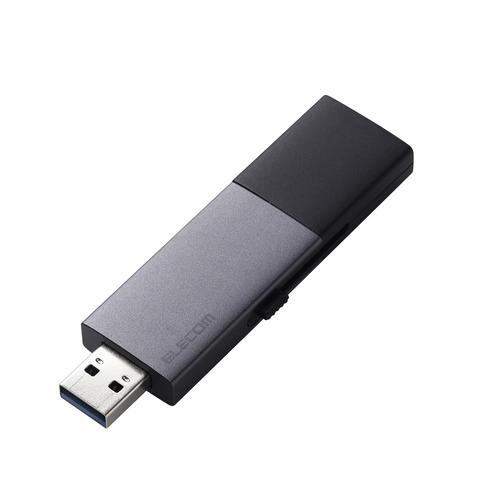 エレコム ESD-EWC1000GBK USB Type-C USB-A対応 外付けポータブルSSD 1TB  ブラックの画像