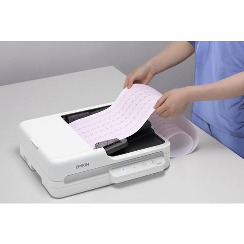 EPSON DS-1730 A4ドキュメントスキャナー フラットベッドタイプ 2つのスキャン方法 Win Mac対応の画像