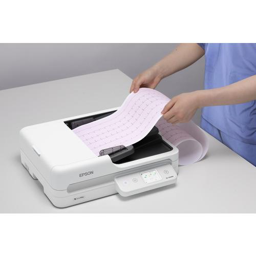 EPSON DS-1760WN A4ドキュメントスキャナー フラットベッドタイプ 有線・無線・PCレススキャン Win Mac対応の画像