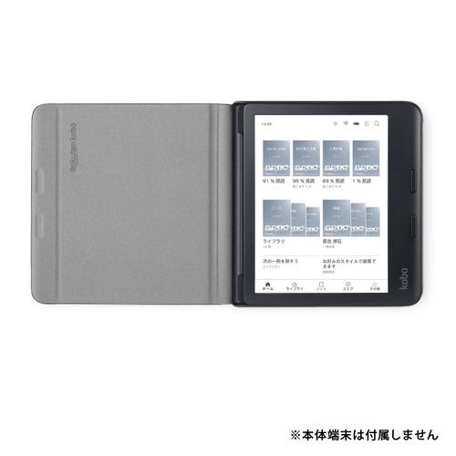 楽天 N428-AC-BK-N-PU Kobo Libra Colourノートブックスリープカバー 