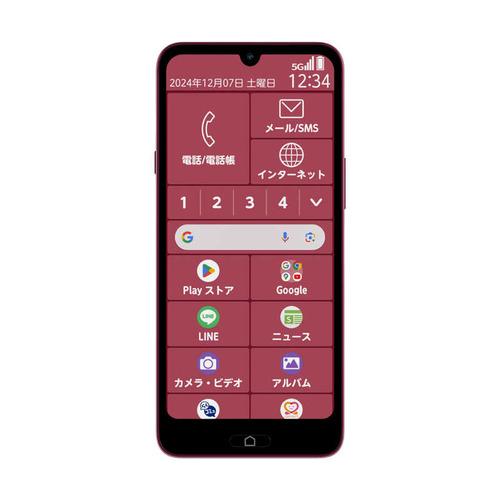 FCNT SIMフリースマートフォン らくらくスマホ Lite MR01 メモリ