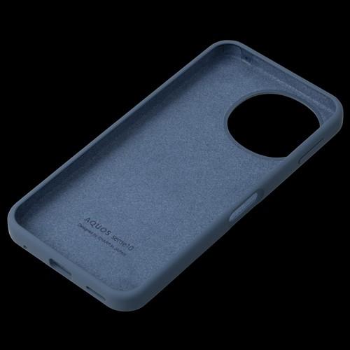SHARP XNZ07SGA SHARP純正シリコンケース AQUOS sense10 デニム