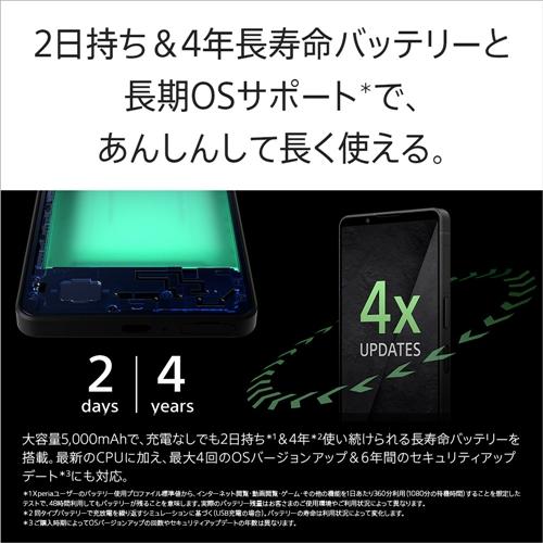 ソニー SIMフリースマートフォン Xperia 1 VIII 16／512GB