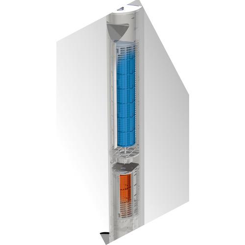 日本全国 送料無料 コイズミ KHF1226W 送風機能付ファンヒーター