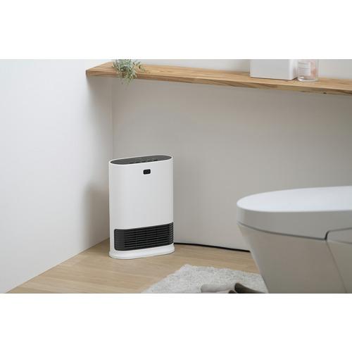 (中古)アイリスオーヤマ セラミックファンヒーター ホワイト KCH-LW121-W [人感センサー付き] (箱破損品)(198-ud) アイリスオーヤマ KCH-LW121-W 大風量セラミックファンヒーター W