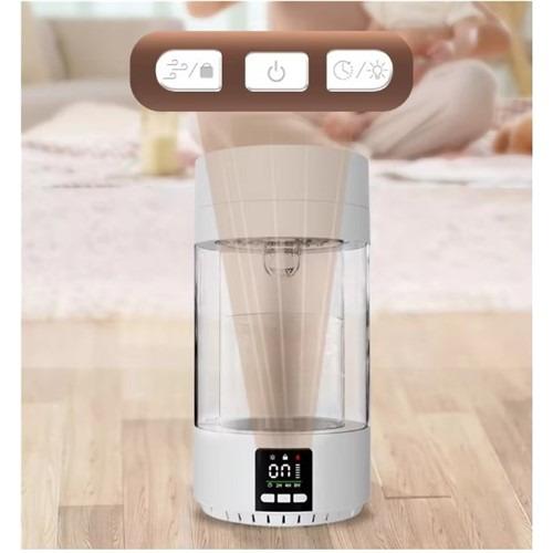 meishin DMSH02 スチーム式加湿器 耐熱ガラス採用 加湿量〜356ml／h