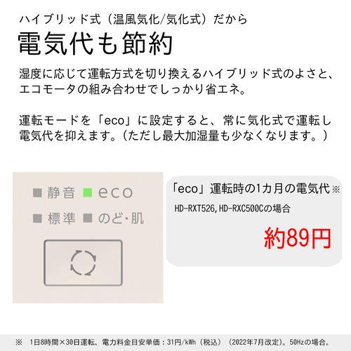 ダイニチ工業 HD-RXT526 加湿器 おやすみ快適機能 木造8.5畳 洋室14畳
