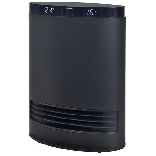 YAMAZEN RSF-KK12-B 静音 大風量セラミックヒーター 強弱2段階切替 人