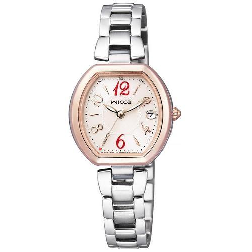 シチズン KL0-731-91 wicca ウィッカ HAPPY DIARY 5気圧防水 ステンレス ソーラー電波モデル