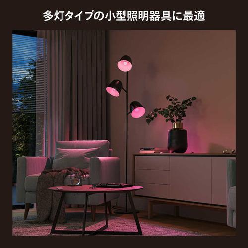 フィリップスPhilips Hue フルカラー E17 LED電球 40W形相当 2個セット