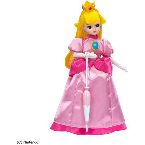 タカラトミー スーパーマリオ リカちゃん ピーチ姫スタイル