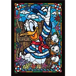 最大79 オフ ステンドグラス ジグソーパズル ドナルドダック 266ピース ディズニー ジグソーパズル