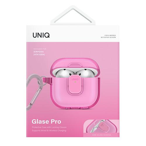 UNIQ UNIQ-AIRPODS(2024)-GLSPCPNK AIRPODS4 TPUケース GLASE PRO