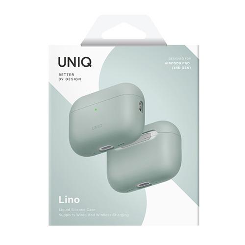 UNIQ UNIQ-AIRPODSPRO3-LINOICEGRN AIRPODS PRO 3 TPUケース LINO