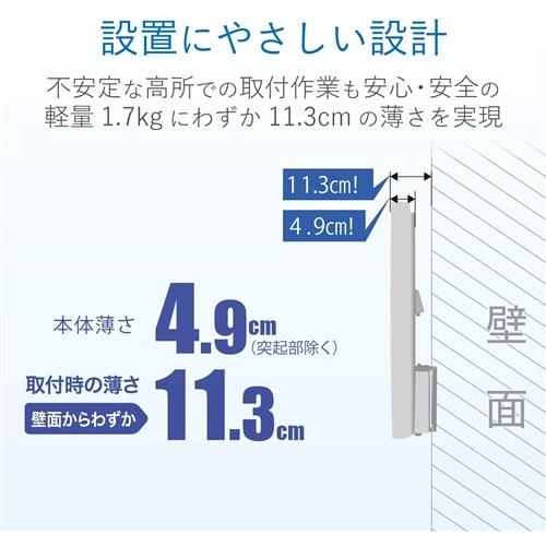 ＤＸアンテナ UAH201(B) UHF 平面アンテナ(B)   ブラック｜yamada-denki｜03