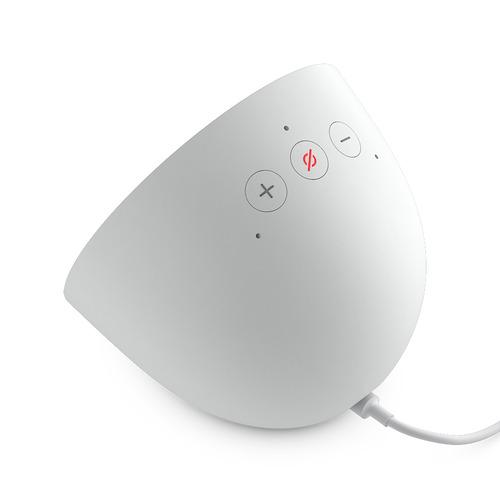 Amazon echo spot ホワイト : Echo Spot Bundle: Includes Echo Spot