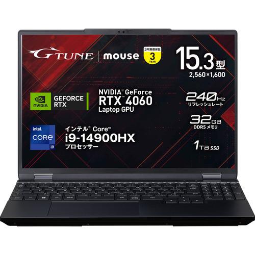 マウスコンピューター G-Tune ノートPC E5I9G60YD21DNHBK3[15.3 マウスコンピューター G-Tune ノートPC E5I9G60YD21DNHBK3[15.3