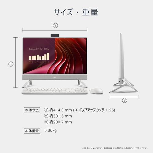 DELL デスクトップPC Dell 24 AD47-FNWHB[23.8型 | フルHD Core i5