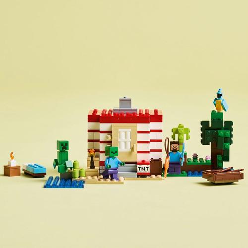 レゴジャパン マインクラフト TNT ジャングルハウス 287ピース 【21275