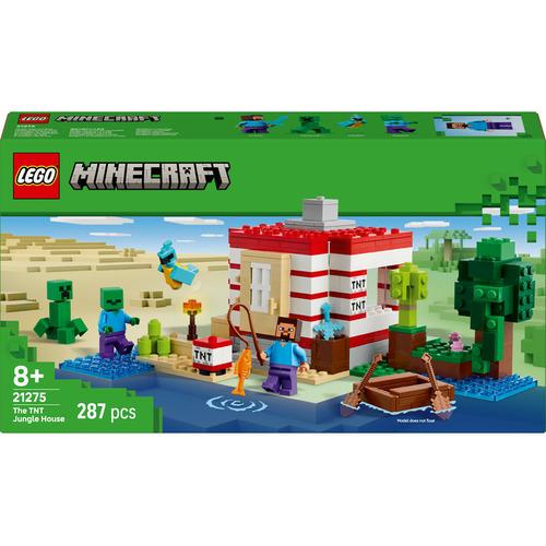 たかぴです。 レゴジャパン マインクラフト TNT ジャングルハウス 287ピース 【21275