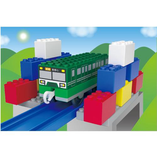 タカラトミー トミカ・プラレールブロック のりものブロックタウンボックス 3歳以上の画像