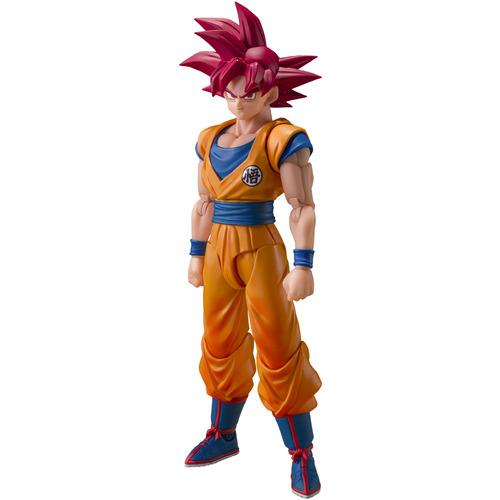 バンダイ S．H．Figuarts 超サイヤ人ゴッド孫悟空〈神の気を纏いし姿