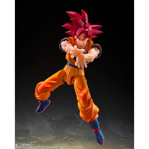 バンダイ S．H．Figuarts 超サイヤ人ゴッド孫悟空〈神の気を纏いし姿