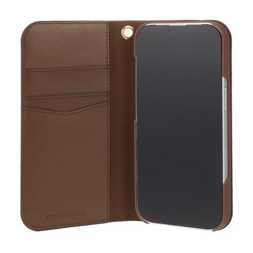 MICHAEL KORS MKSTTCBRWFLIP2463P Folio Case Stripe with Tassel