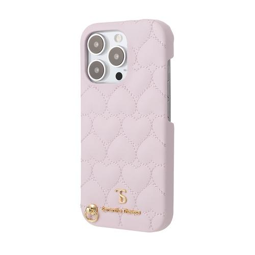 Samantha Thavasa STLPKWPHSIP2463P Wrap Case Heart Quilting with